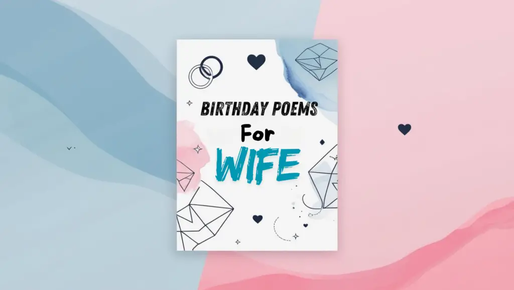 Birthday Poems for Wife